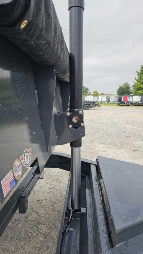 New 2025 LAMAR TRAILERS 83"x14' Dump Trailer, Telescopic Lift