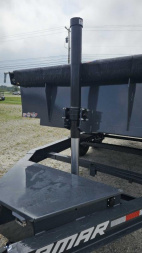 New 2025 LAMAR TRAILERS 83"x14' Dump Trailer, Telescopic Lift