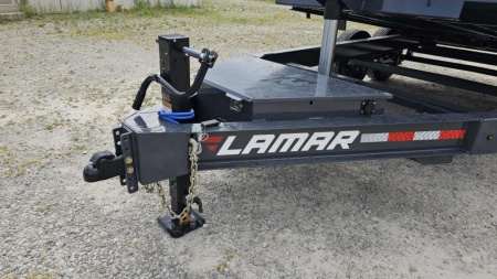 New 2025 LAMAR TRAILERS 83"x14' Dump Trailer, Telescopic Lift