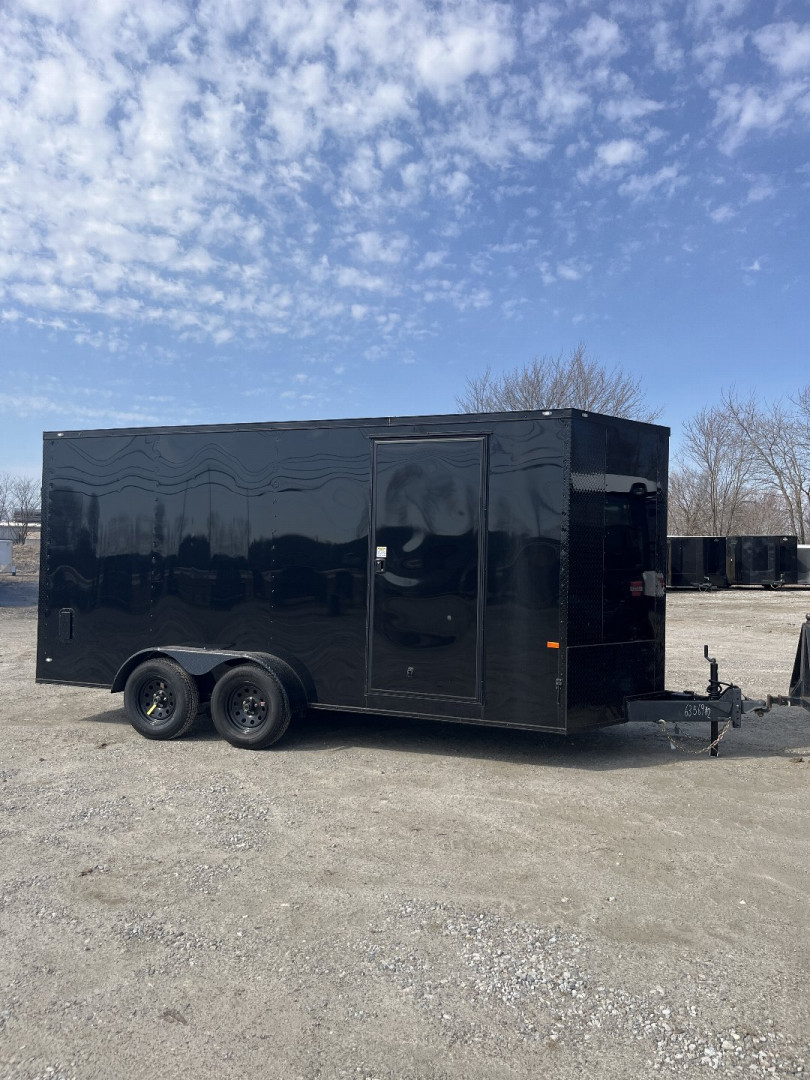 New 2025 ROCK SOLID CARGO 7'x16'x7' Cargo / Enclosed Trailer, .080 Polycore