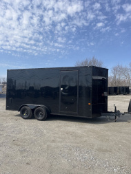 New 2025 ROCK SOLID CARGO 7'x16'x7' Cargo / Enclosed Trailer, .080 Polycore