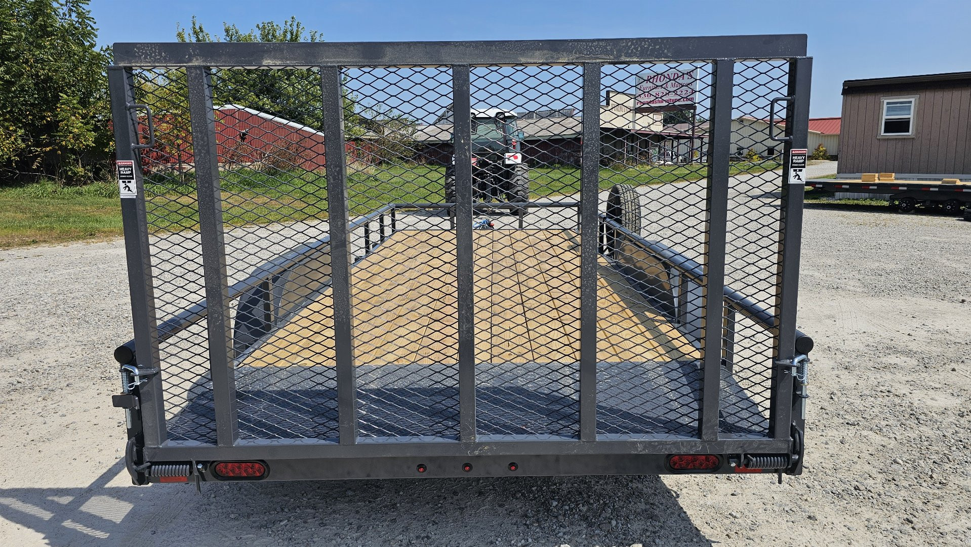 New 2025 LAMAR TRAILERS 83"x18' Utility Trailer