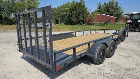 New 2025 LAMAR TRAILERS 83"x18' Utility Trailer