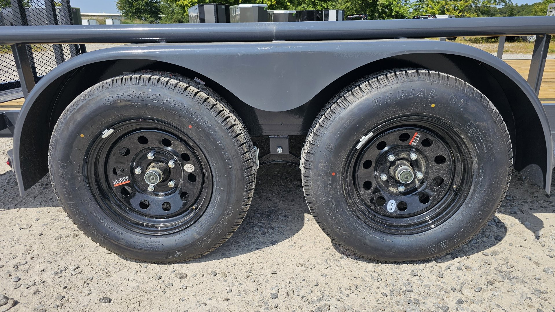 New 2025 LAMAR TRAILERS 83"x14' Utility Trailer