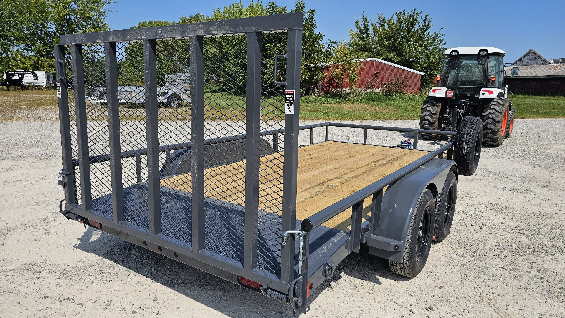 New 2025 LAMAR TRAILERS 83"x14' Utility Trailer