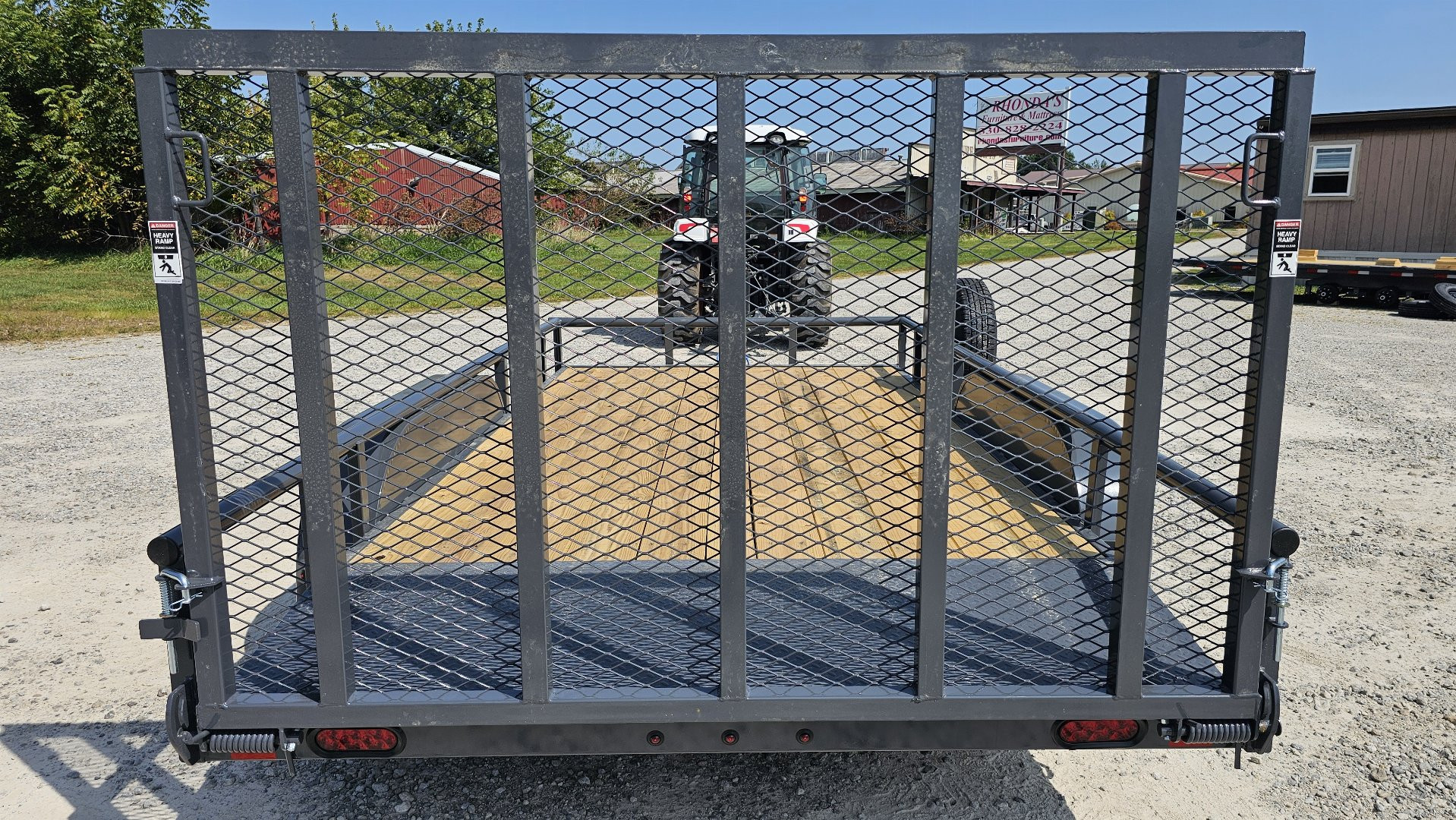 New 2025 LAMAR TRAILERS 83"x14' Utility Trailer