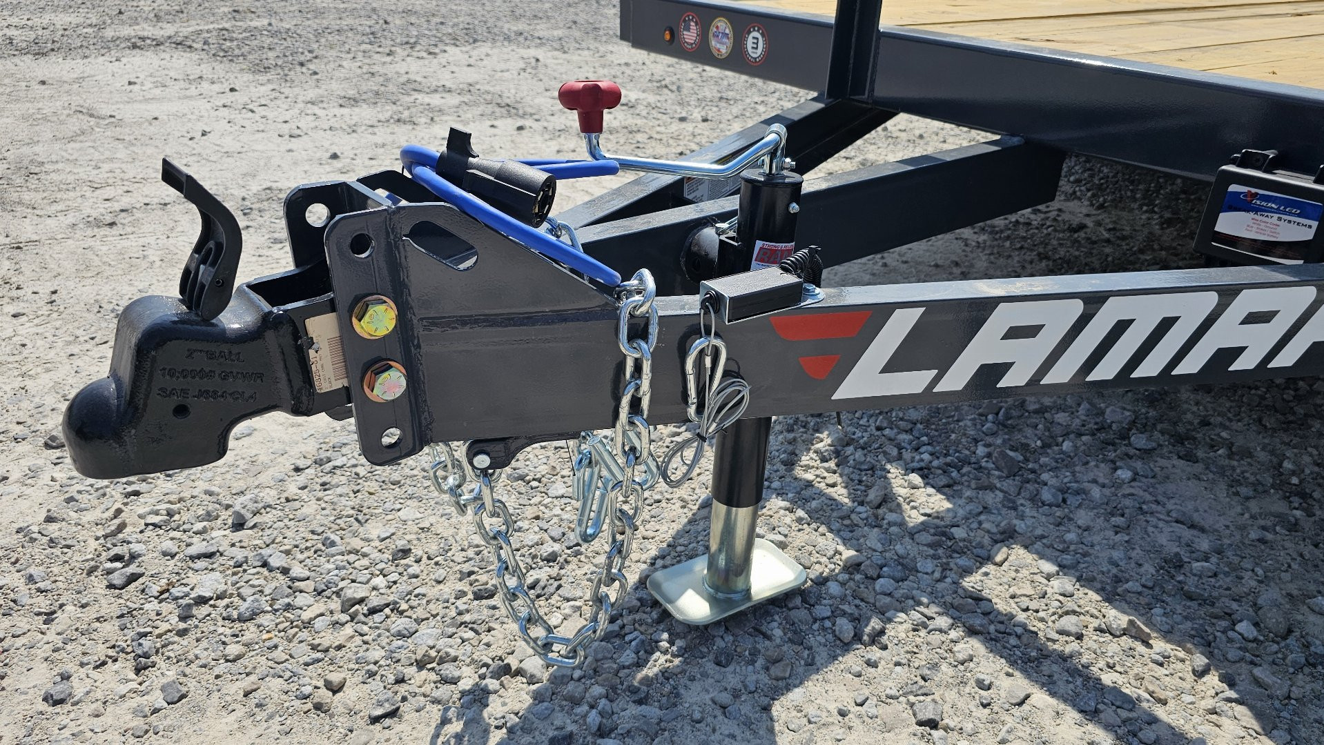 New 2025 LAMAR TRAILERS 83"x14' Utility Trailer