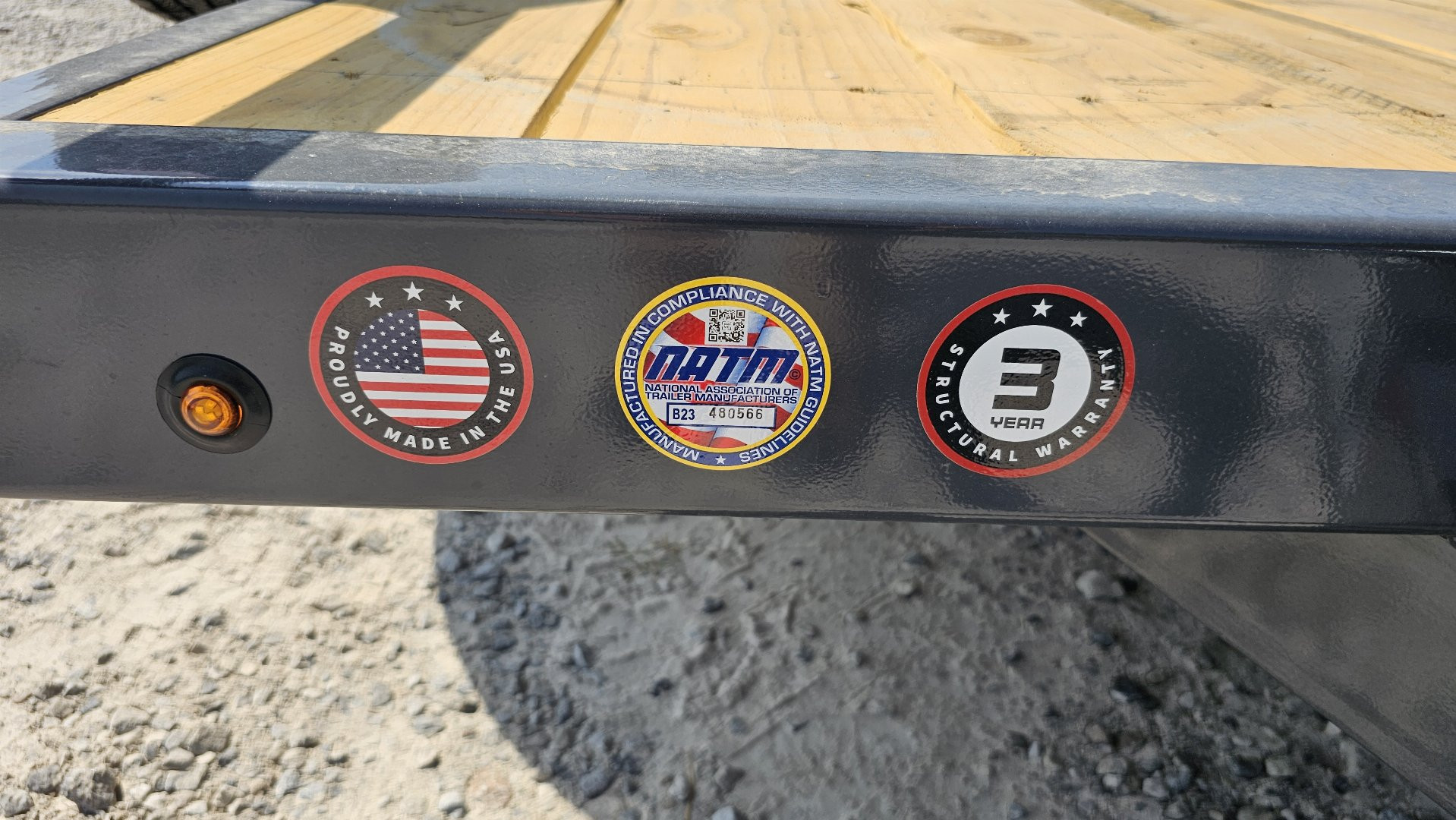 New 2025 LAMAR TRAILERS 83"x14' Utility Trailer