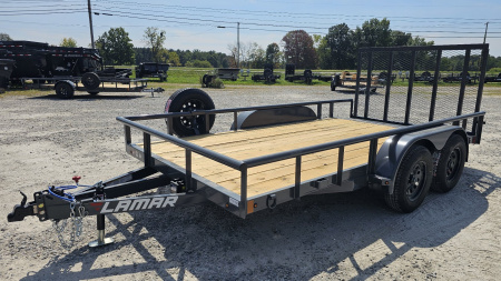 New 2025 LAMAR TRAILERS 83"x14' Utility Trailer