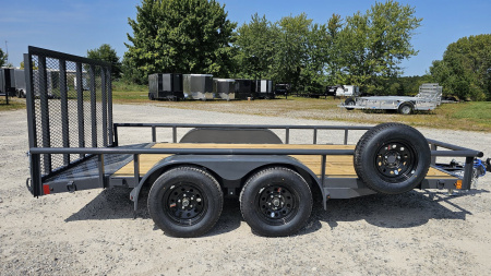 New 2025 LAMAR TRAILERS 83"x14' Utility Trailer