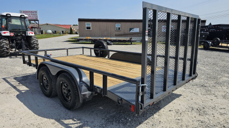 New 2025 LAMAR TRAILERS 83"x14' Utility Trailer