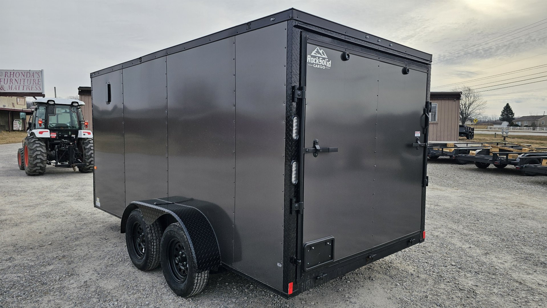 New 2024 ROCK SOLID CARGO 7' x 16' x 6'3" Cargo / Enclosed Trailer .080 Polycore