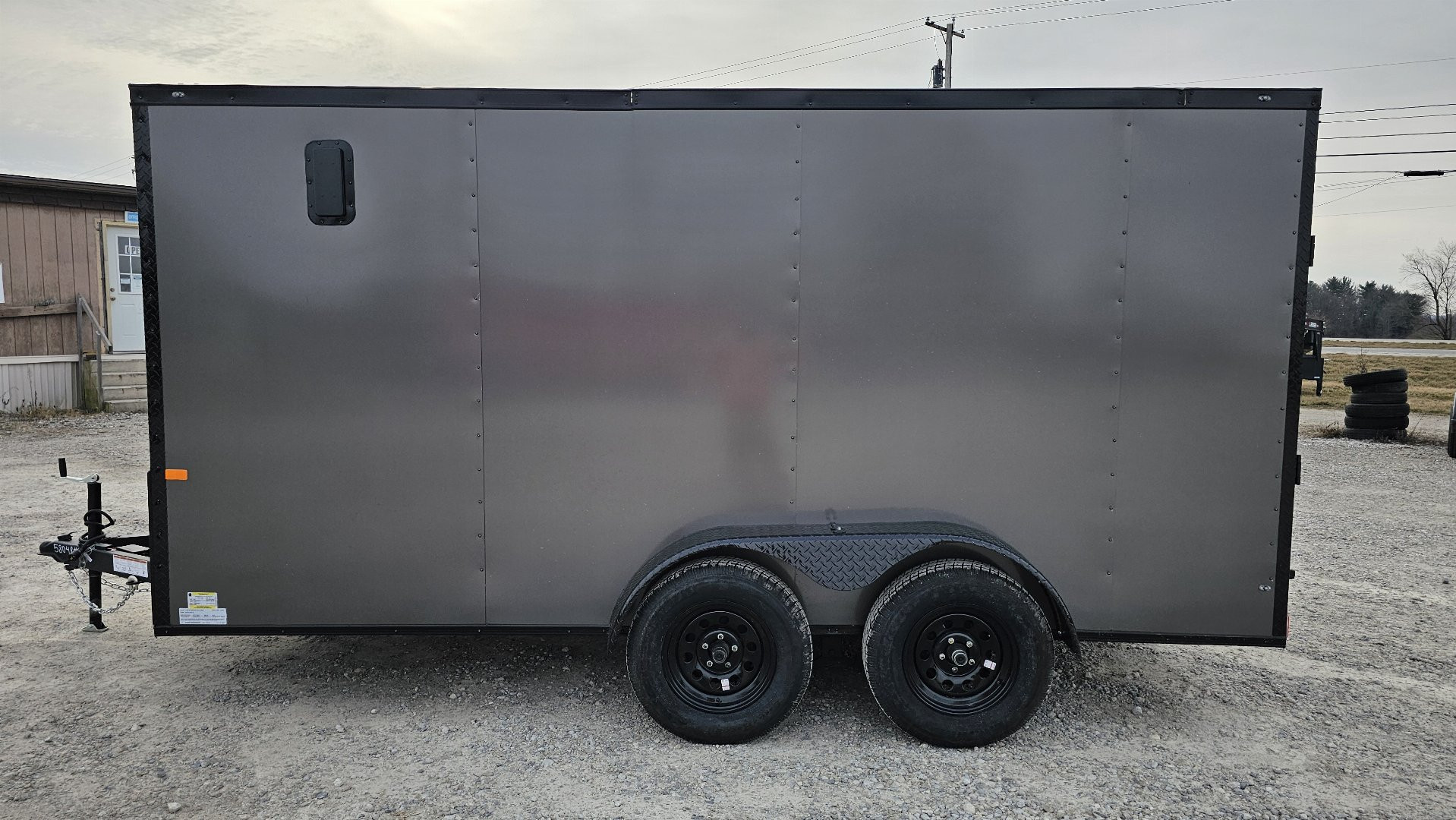 New 2024 ROCK SOLID CARGO 7' x 16' x 6'3" Cargo / Enclosed Trailer .080 Polycore