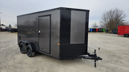 New 2024 ROCK SOLID CARGO 7' x 16' x 6'3" Cargo / Enclosed Trailer .080 Polycore