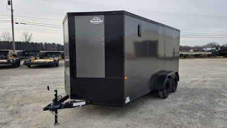 New 2024 ROCK SOLID CARGO 7' x 16' x 6'3" Cargo / Enclosed Trailer .080 Polycore