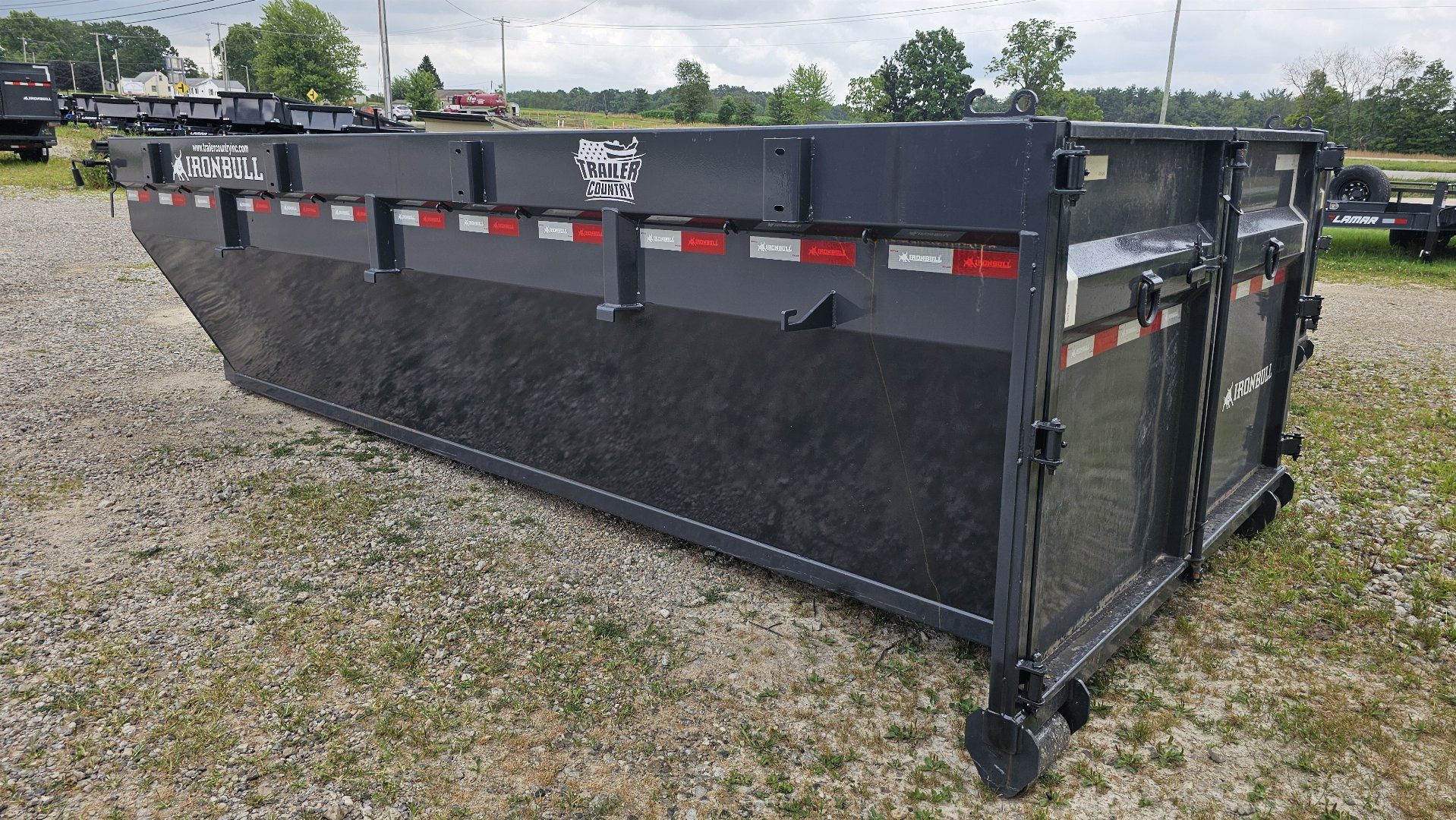 Used USED IRON BULL Roll Off Dump Bin, 16' $4,250 Each, Or Sold as a Pair $8,000