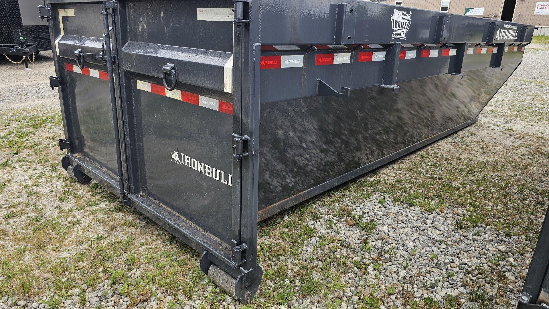 Used USED IRON BULL Roll Off Dump Bin, 16' $4,250 Each, Or Sold as a Pair $8,000