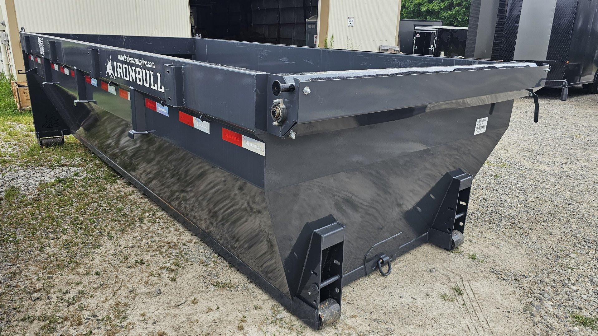 Used USED IRON BULL Roll Off Dump Bin, 16' $4,250 Each, Or Sold as a Pair $8,000