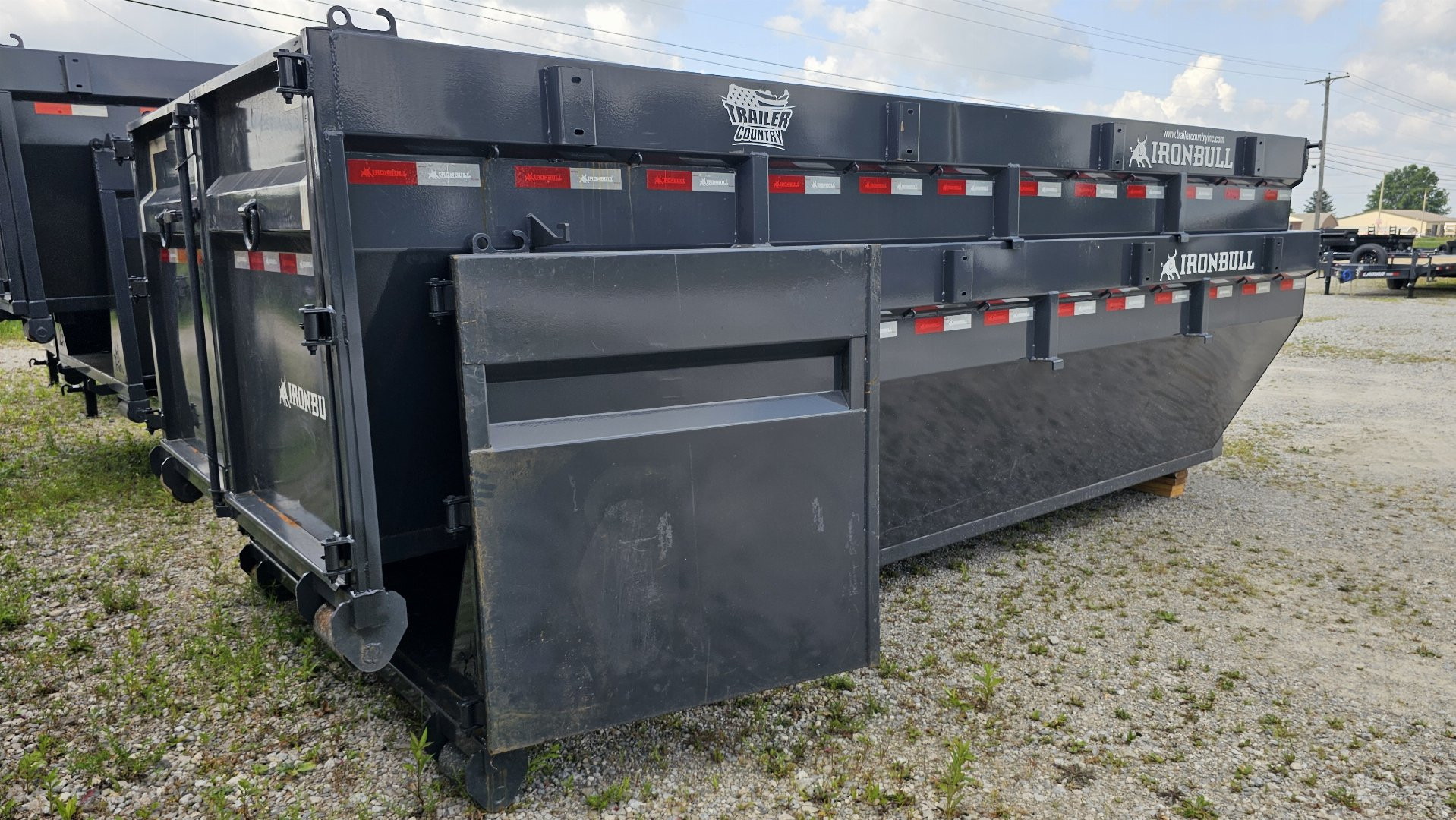 Used USED IRON BULL Roll Off Dump Bin, 16' $4,250 Each, Or Sold as a Pair $8,000
