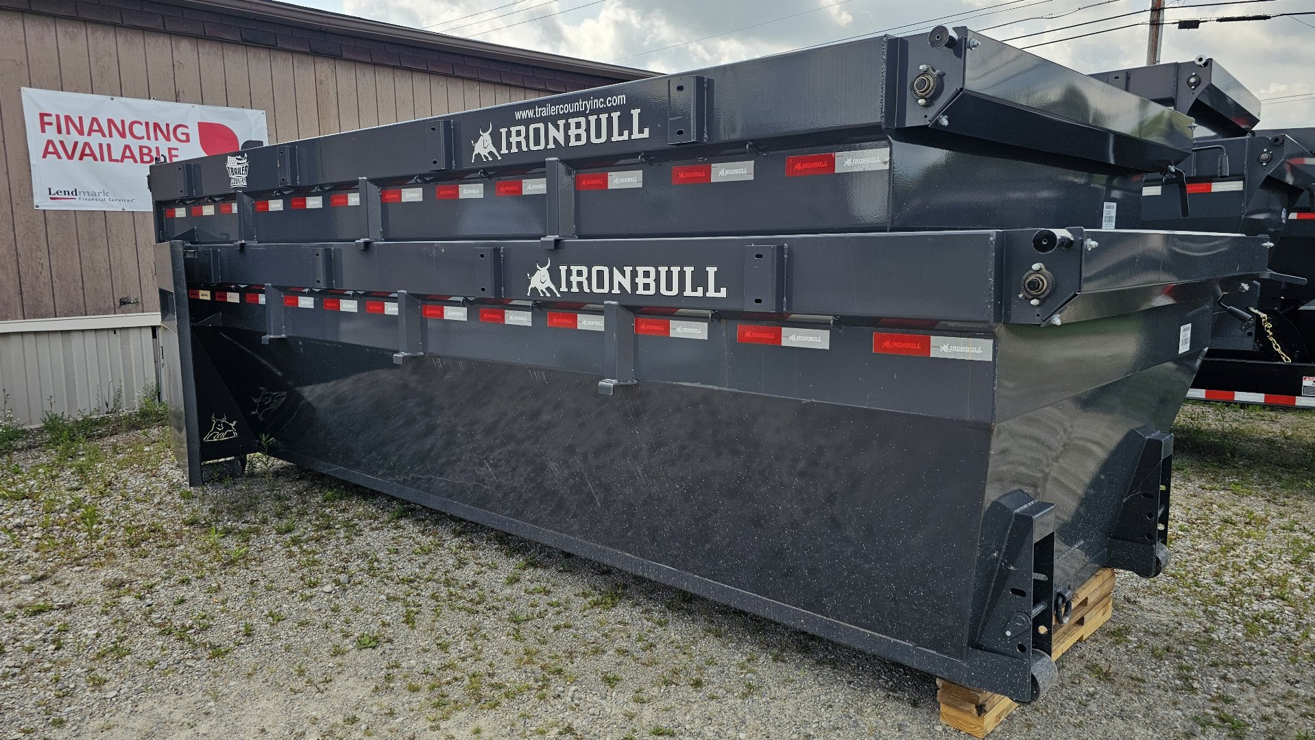 Used USED IRON BULL Roll Off Dump Bin, 16' $4,250 Each, Or Sold as a Pair $8,000