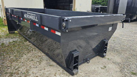 Used USED IRON BULL Roll Off Dump Bin, 16' $4,250 Each, Or Sold as a Pair $8,000