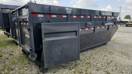 Used USED IRON BULL Roll Off Dump Bin, 16' $4,250 Each, Or Sold as a Pair $8,000