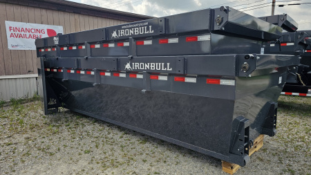 Used USED IRON BULL Roll Off Dump Bin, 16' $4,250 Each, Or Sold as a Pair $8,000