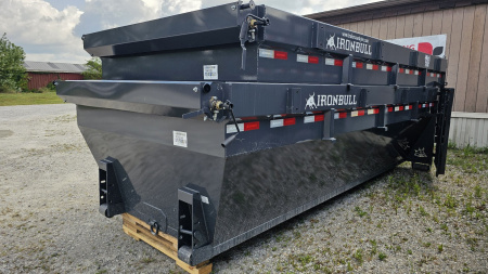 Used USED IRON BULL Roll Off Dump Bin, 16' $4,250 Each, Or Sold as a Pair $8,000