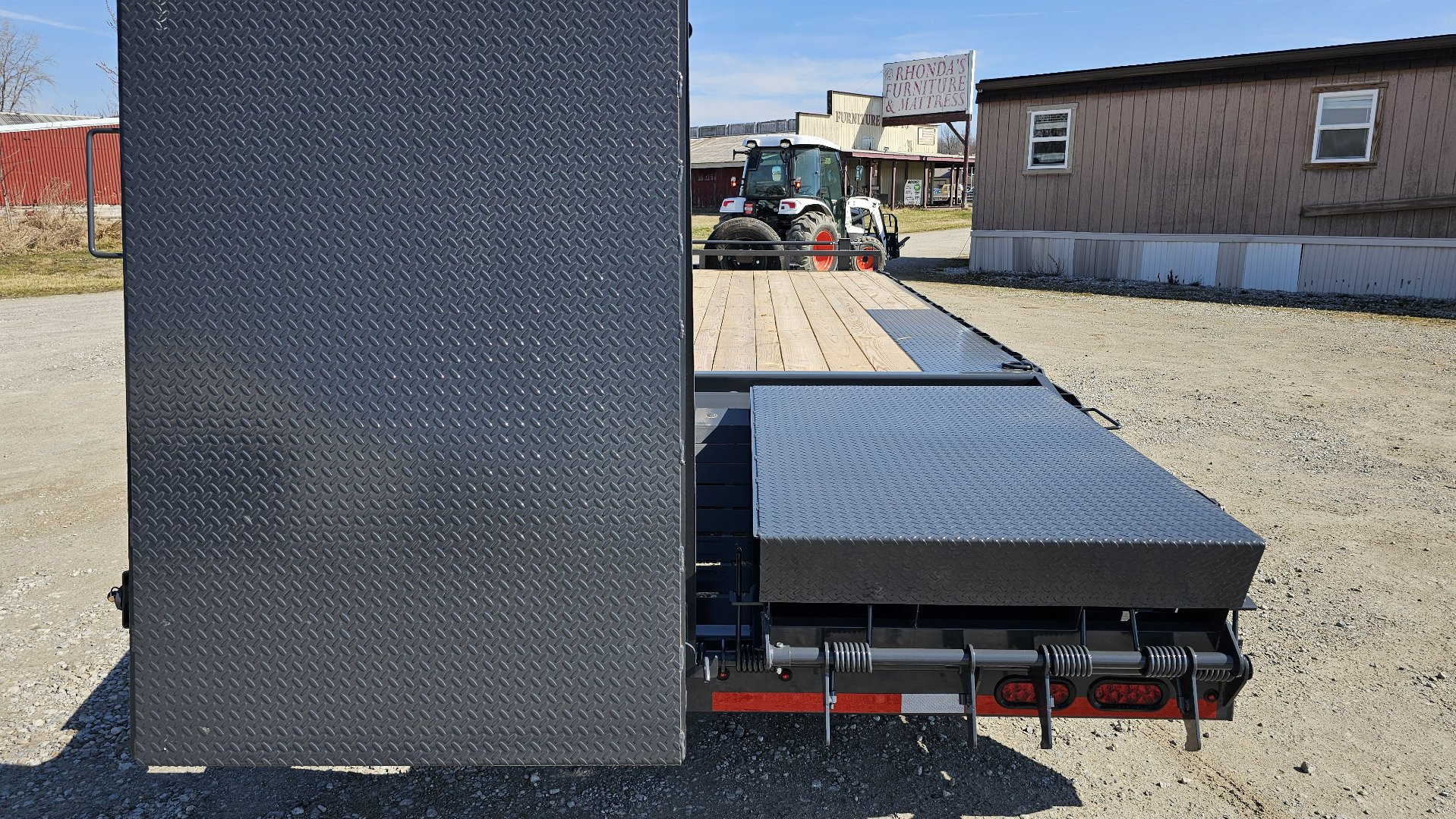 New 2025 LAMAR TRAILERS 102"x 24' Equipment Trailer, 14 Ply Tires