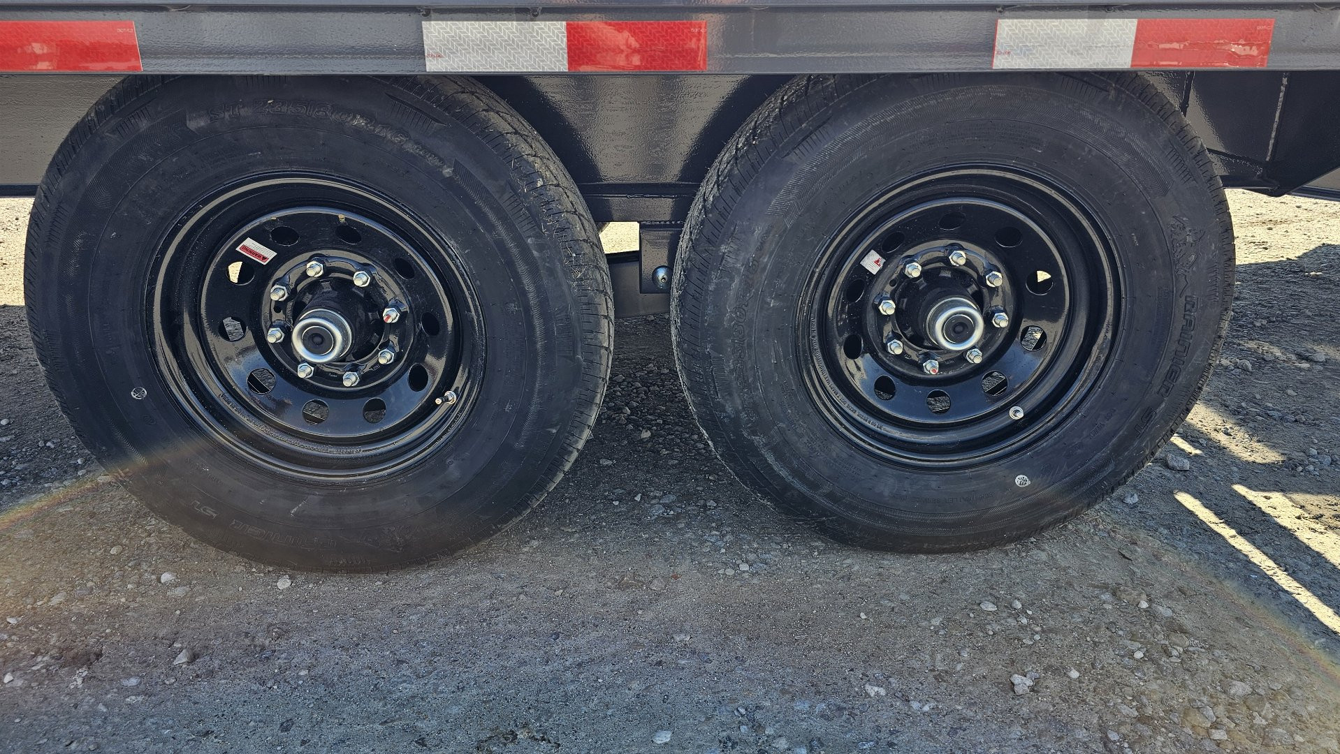 New 2025 LAMAR TRAILERS 102"x 24' Equipment Trailer, 14 Ply Tires