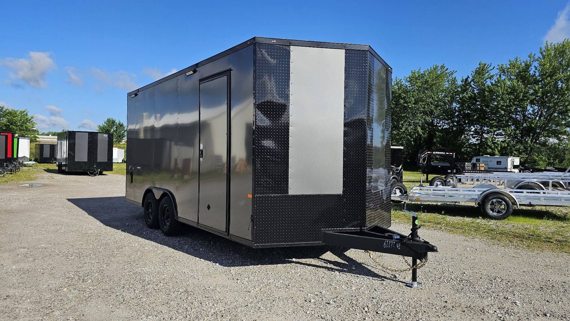 New 2024 ROCK SOLID CARGO 8.5'x18'x7'6" Cargo / Enclosed Trailer, .080 Polycore