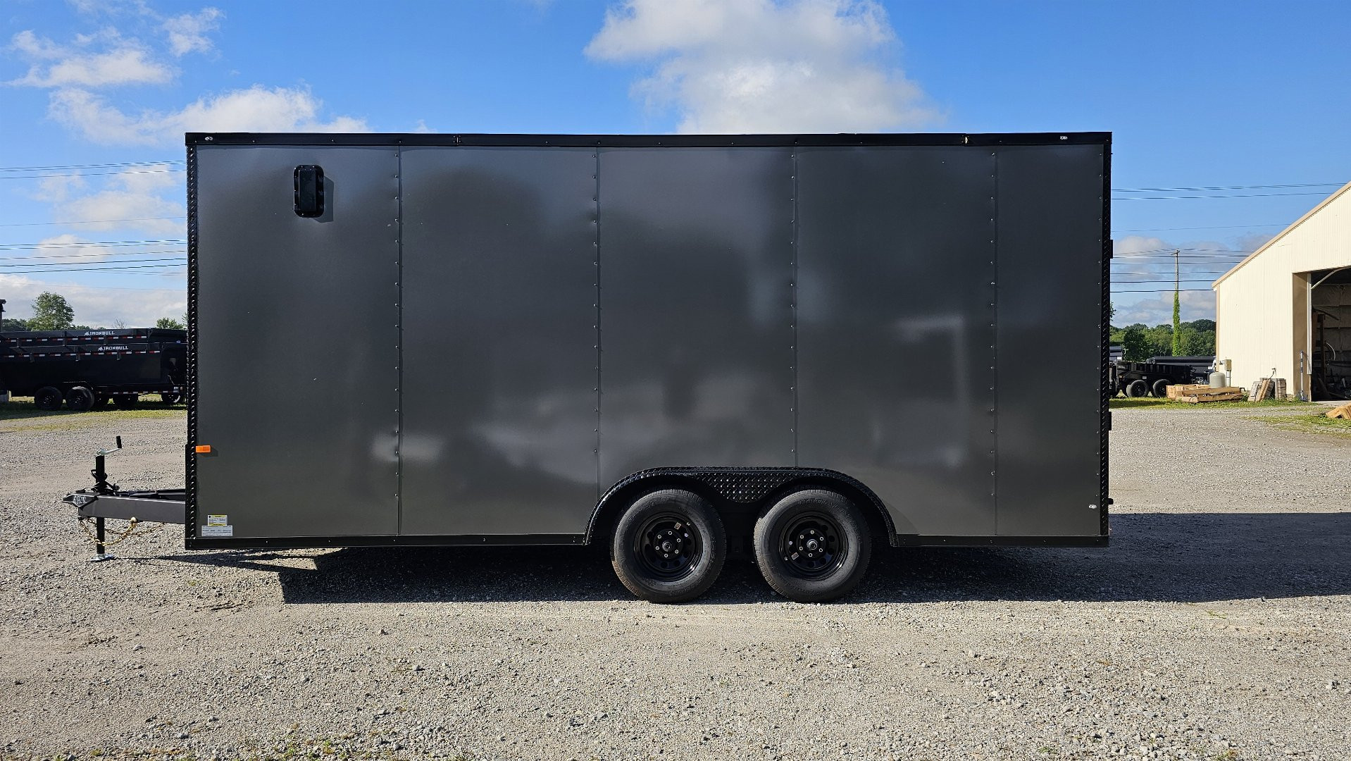New 2024 ROCK SOLID CARGO 8.5'x18'x7'6" Cargo / Enclosed Trailer, .080 Polycore