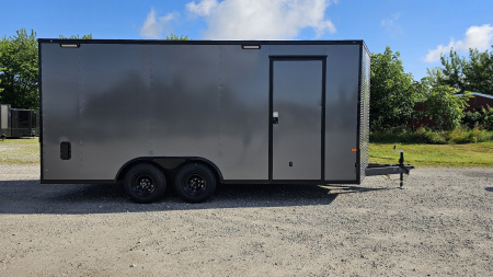 New 2024 ROCK SOLID CARGO 8.5'x18'x7'6" Cargo / Enclosed Trailer, .080 Polycore