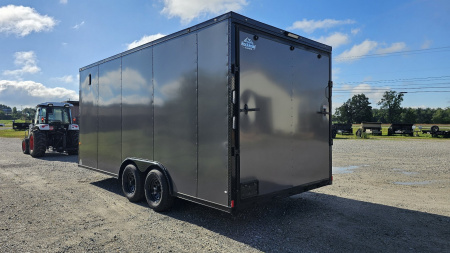 New 2024 ROCK SOLID CARGO 8.5'x18'x7'6" Cargo / Enclosed Trailer, .080 Polycore