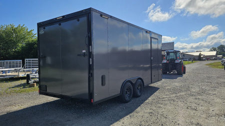 New 2024 ROCK SOLID CARGO 8.5'x18'x7'6" Cargo / Enclosed Trailer, .080 Polycore