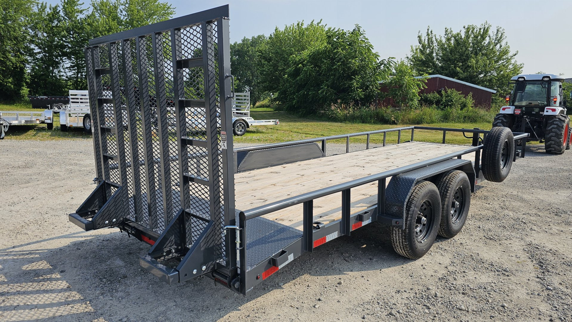 New 2024 LAMAR TRAILERS 83"x22' Utility Trailer, 10k GVWR