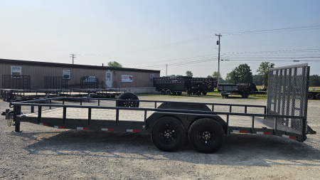 New 2024 LAMAR TRAILERS 83"x22' Utility Trailer, 10k GVWR