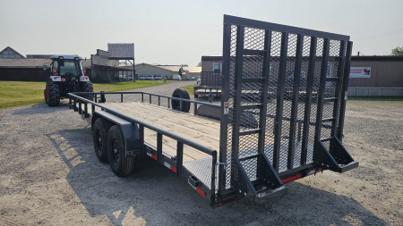 New 2024 LAMAR TRAILERS 83"x22' Utility Trailer, 10k GVWR