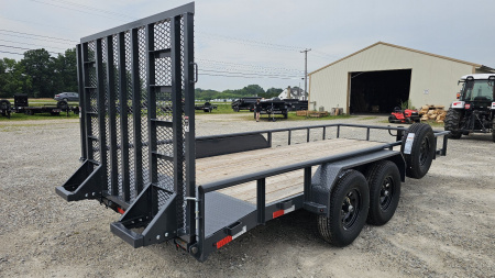 New 2024 LAMAR TRAILERS 83"x18' Utility Trailer, 10k GVWR