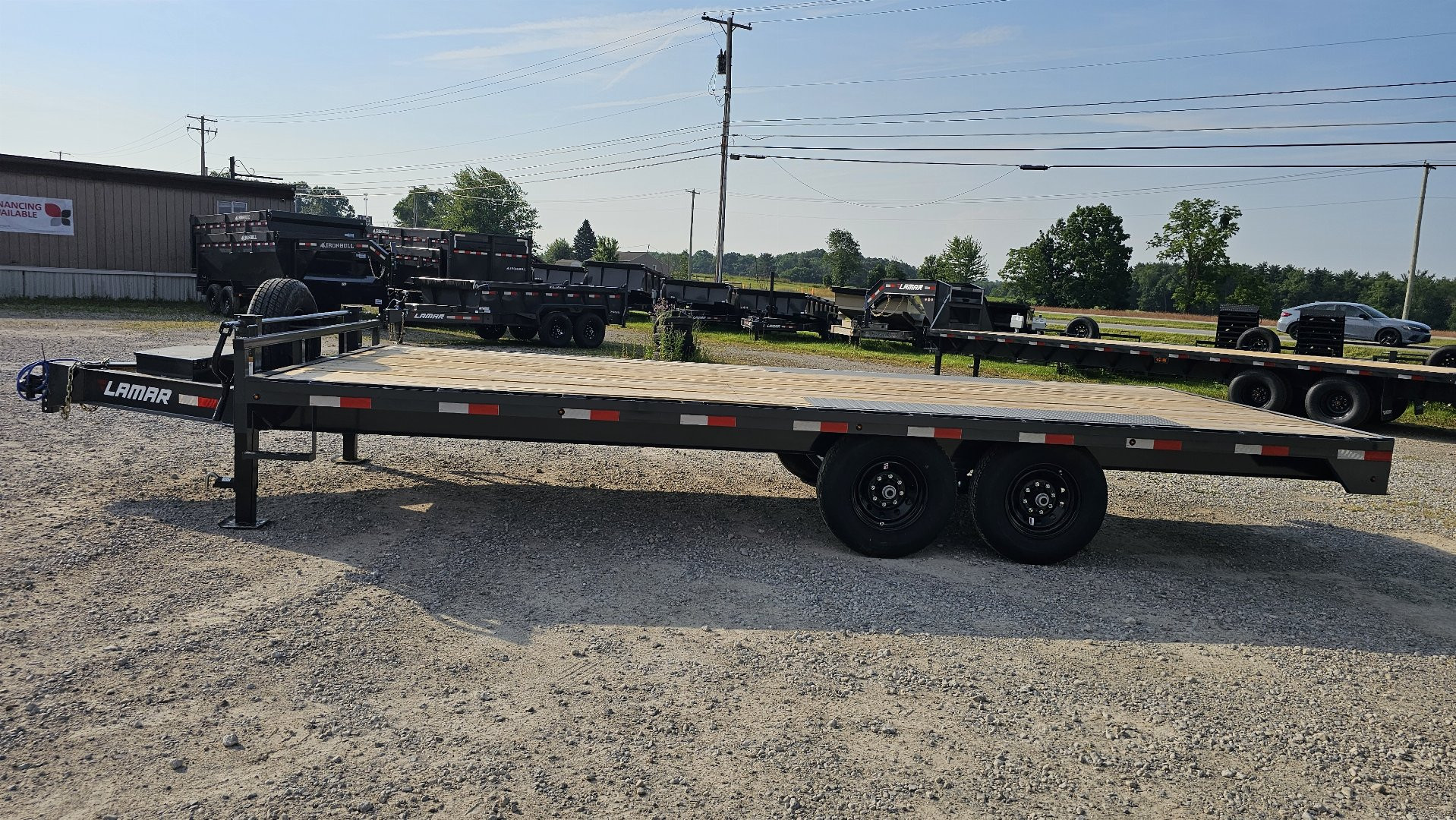 New 2024 LAMAR TRAILERS 102"x20' Equipment Trailer