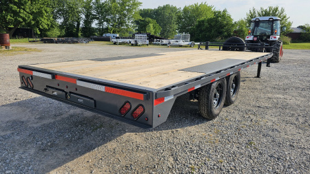 New 2024 LAMAR TRAILERS 102"x20' Equipment Trailer