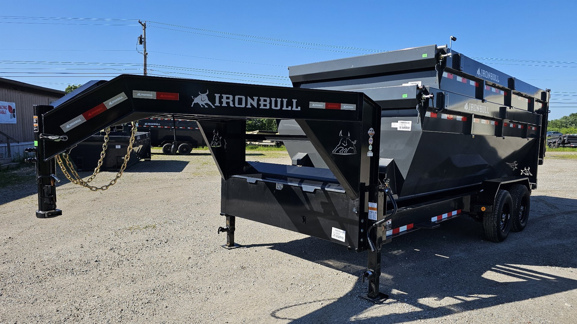 New 2024 NORSTAR Gooseneck Dump Trailer With Roll Off Bins. Does Not Apply to Rent to Own (C3 Rentals)