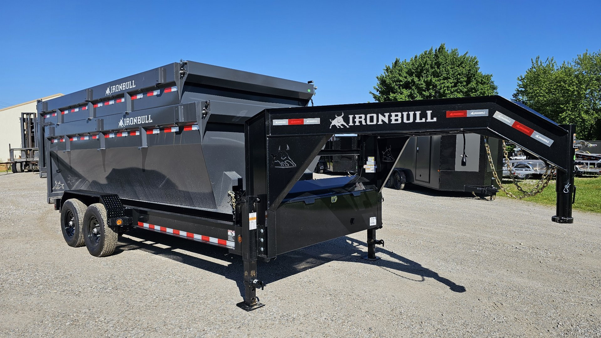 New 2024 NORSTAR Gooseneck Dump Trailer With Roll Off Bins. Does Not Apply to Rent to Own (C3 Rentals)