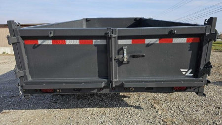 New 2024 LAMAR TRAILERS 83" x 14' Dump Trailer, 14 Ply Tires