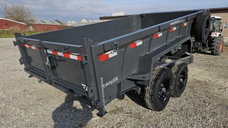 New 2024 LAMAR TRAILERS 83" x 14' Dump Trailer, 14 Ply Tires