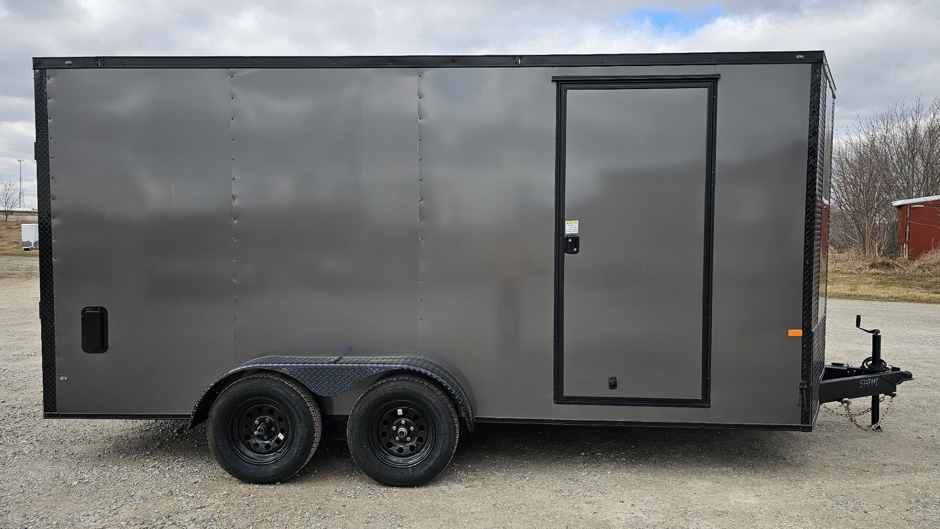 New 2024 ROCK SOLID CARGO 7'x16'x7' Cargo / Enclosed Trailer, .080 Polycore