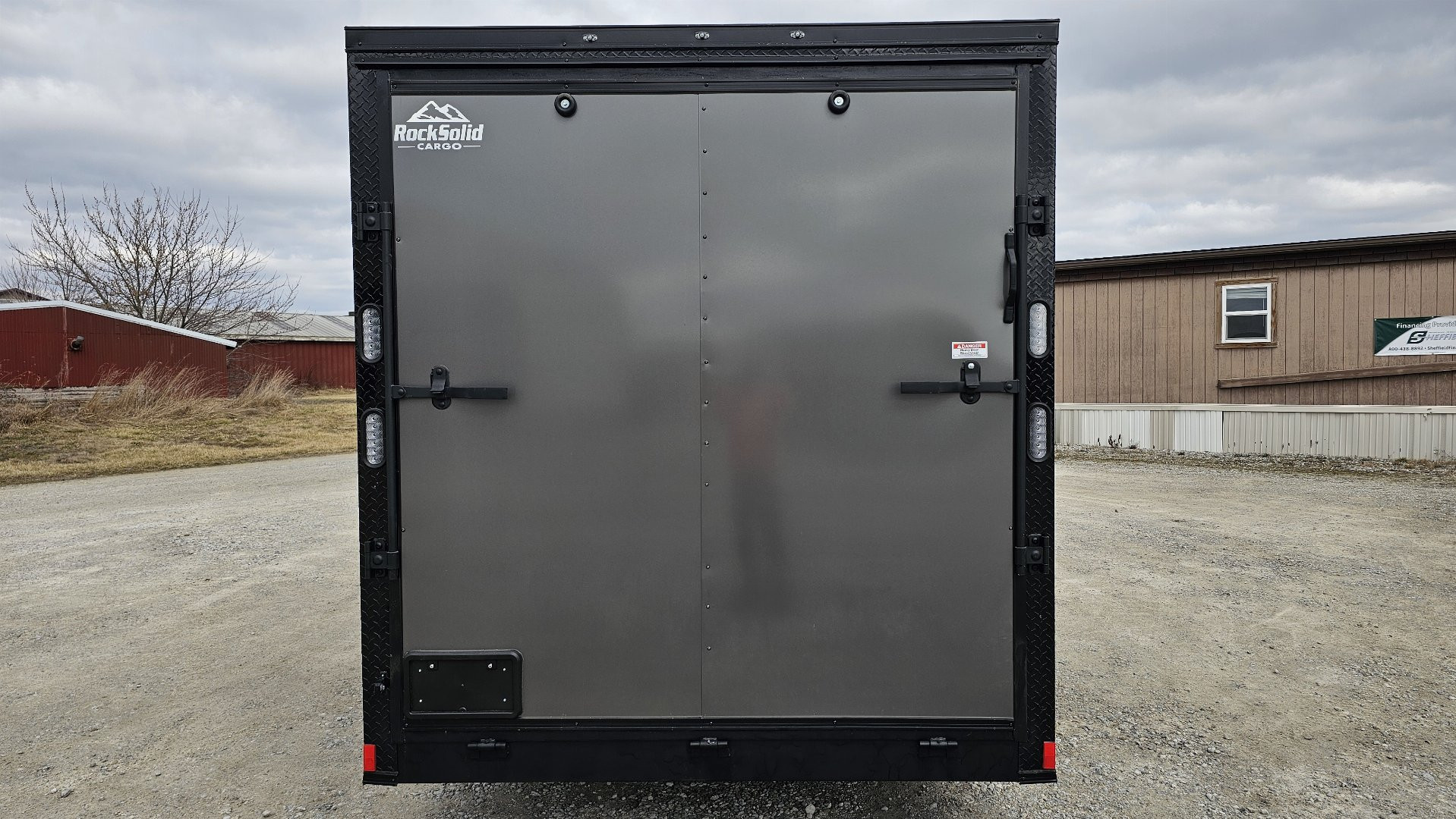 New 2024 ROCK SOLID CARGO 7'x16'x7' Cargo / Enclosed Trailer, .080 Polycore