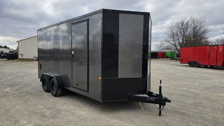 New 2024 ROCK SOLID CARGO 7'x16'x7' Cargo / Enclosed Trailer, .080 Polycore