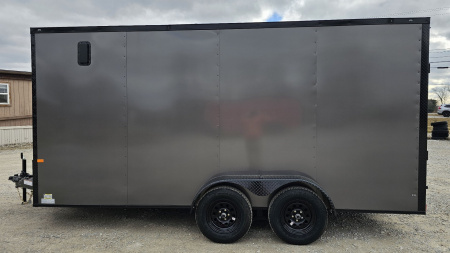 New 2024 ROCK SOLID CARGO 7'x16'x7' Cargo / Enclosed Trailer, .080 Polycore