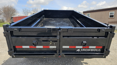 New 2024 IRON BULL 83"x14' Dump Trailer